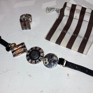 Henri Bendel bracelet and ring